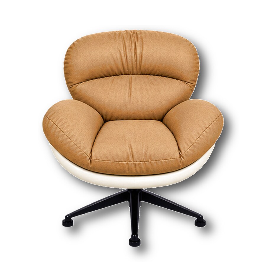 sofa chair tan velvet by DKS Furnitures